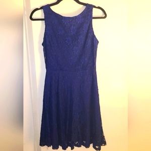 Blue Lace Dress